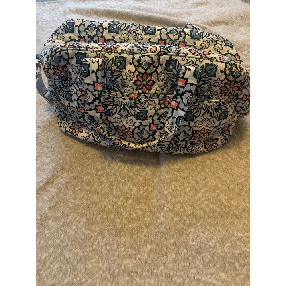 Vera Bradley Multicolor Floral Zipper Shoulder & Tote Bags OS - Picture 3 of 9